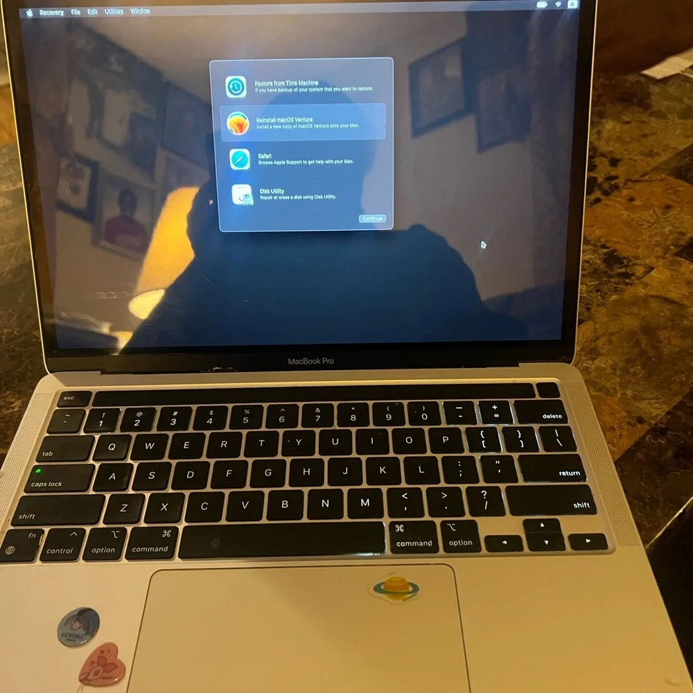 Apple Silver MacBook Pro 13 2020 Sleek Design Thin Profile